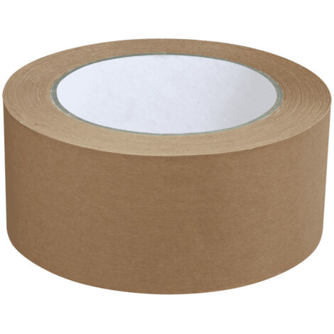 Ruban d'emballage en papier autocollant, brun, 5 cm x 50 m