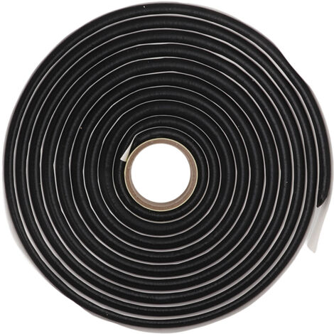 Ruban d'étanchéité en Caoutchouc Butyle Noir, 4.5m/14,7 Pieds, étanche, Anti-fuite, pour Phare de Voiture, Fenêtre, Porte, Pare-brise