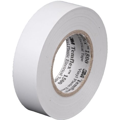 RUBAN D'ISOLATION ÉLECTRIQUE 3M TEMFLEX 1500 19MM X 20M VERT T1920GRU