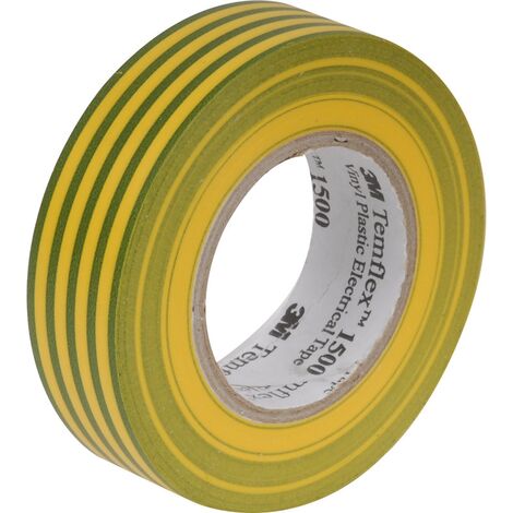 SCOTCH ELEC JAUNE 10Mx15mm x10