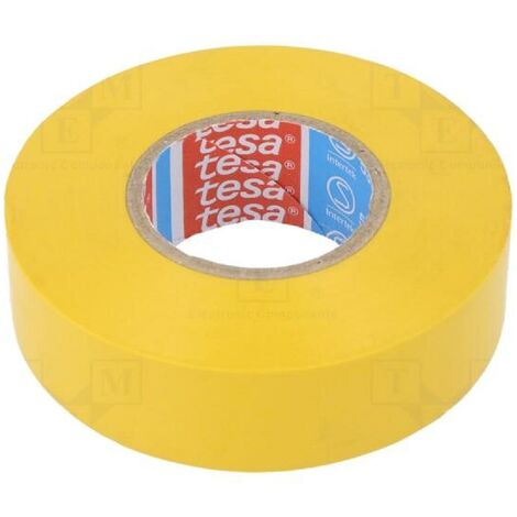 Ruban electro-isolant Jaune - 20m