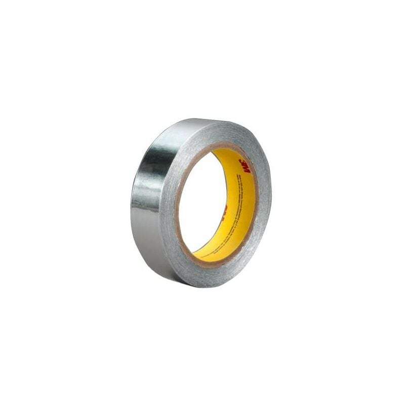 3M - Ruban en aluminium 431, 25mm x 55m ( Prix pour 1 )