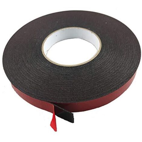 Ruban en mousse isolant thermique – Type résistant à la chaleur – Longueur 15 m, Largeur 20 mm, Épaisseur 2 mm – Résiste à des températures allant jusqu'à 80 °C
