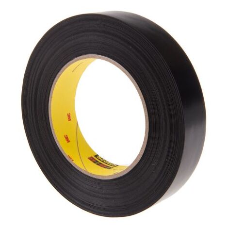Ruban en vinyle Noir 3M 472, 25mm x 33m x 0.26mm ( Prix pour 1 )