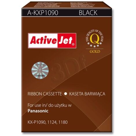 Ruban encreur Activejet A-KXP1090 (remplace celui de Panasonic KX-P115  Supreme  4 000 000 caractères  noir)