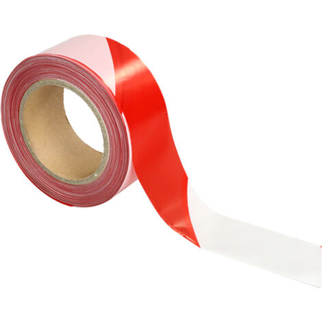 Ruban haute résistance 50mmx200m Rouge/Blanc - 3065015