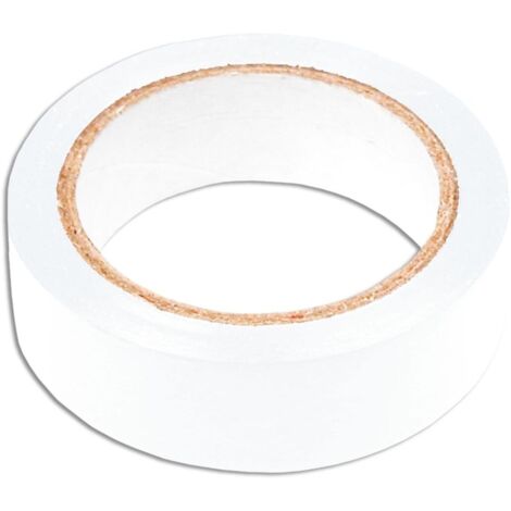 Ruban isolant 10 m x 19 mm, blanc