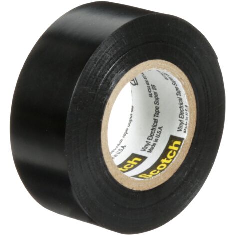Ruban isolant 3M Scotch en PVC Noir, 20ft x 0.75pouce ( Prix pour 1 )