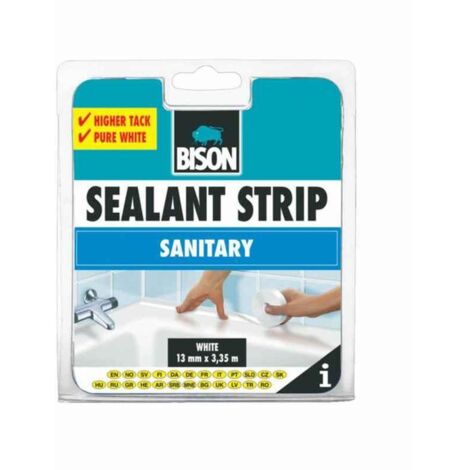Ruban isolant Bison 6302090 13 mm 3 35 m blanc