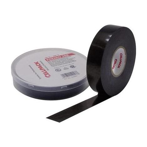 RUBAN ISOLANT CELLPACK 223605 NOIR (L X L) 20 M X 19 MM CAOUTCHOUC 1 ROULEAU(X)