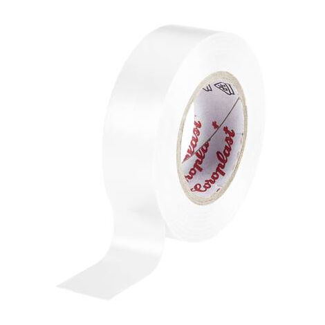 Ruban isolant Coroplast 302-10-19WH blanc (L x l) 10 m x 19 mm acrylique 1 pc(s) S10442