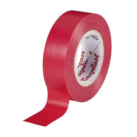 RUBAN ISOLANT COROPLAST 302-25-19RD ROUGE (L X L) 25 M X 19 MM ACRYLIQUE 1 PC(S)