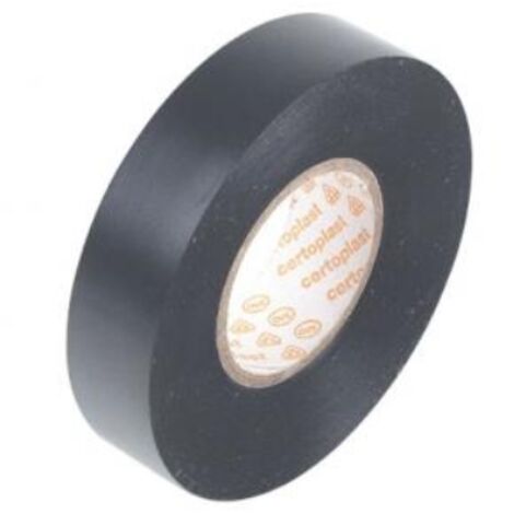 Ruban isolant couleur noir largeur 19,00 mm longueur 33,00 m