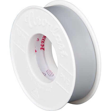Ruban isolant électrique 302 gris longueur 10 m largeur 15 mm