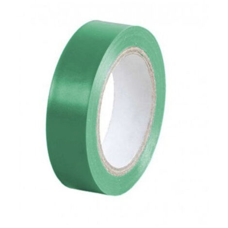 Ruban isolant électrique Eurocel ISOTAPE 15–19 mm Vert PVC