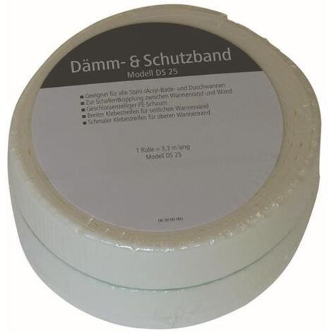 Ruban isolant et protecteur en ferpol. DS25 pour l'isolation acoustique des murs