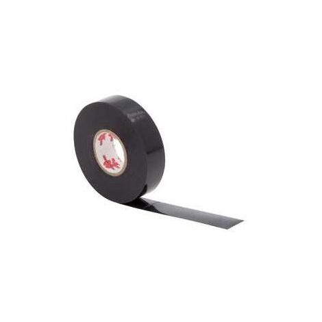 Ruban Isolant h 19 mm Roulis de 25 Mt Noir