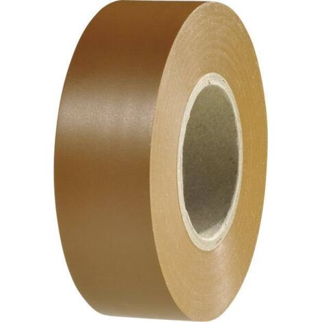 Ruban isolant HelaTape Flex 1000+ HellermannTyton 710-10608 marron (L x l) 20 m x 19 mm 1 pc(s)