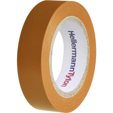 Ruban isolant HelaTape Flex 15 HellermannTyton 710-00110 orange (L x l) 10 m x 15 mm 1 pc(s) S19654