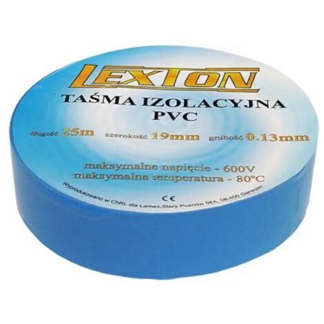 Ruban isolant LEXTON NEBIESKA 25m