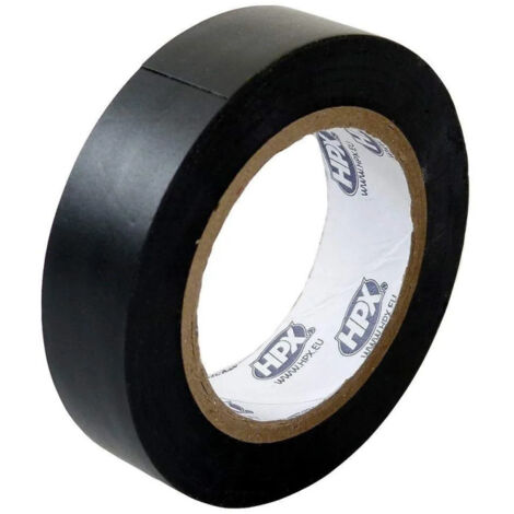 Ruban isolant PVC TAPE 5200, noir, 15 mm x 10m