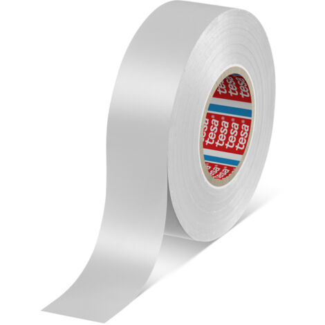 Ruban isolant Tesa Premium Soft en PVC Argent 33m x 19mm x 0.126mm ( Prix pour 1 )