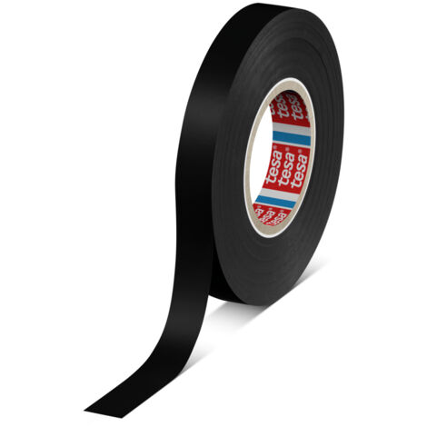 Ruban isolant Tesa Premium Soft en PVC Noir 33m x 12mm x 0.126mm ( Prix pour 1 )