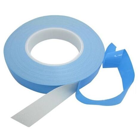 Ruban isolant thermique double face 15 mm 1 m bleu