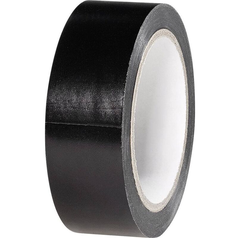 Toolcraft - ruban d'isolation électrique noir en pvc (l x l) 6 m x 19 mm conditionnement: 5 bobine(s) K1B19L6S-C