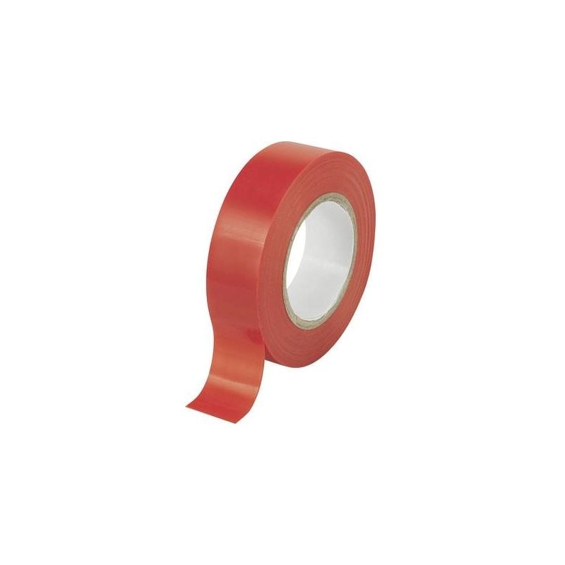 Ruban isolant Tru Components SW10-160 1564097 rouge (l x l) 10 m x 19 mm caoutchouc 1 rouleau(x)