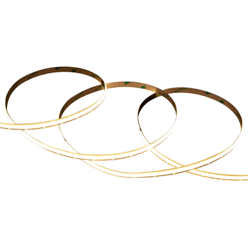 Efectoled - Ruban led 12V dc cob 500 LED/m 5m IP20 Largeur 8mm FreeCut 4000K Blanc neutre