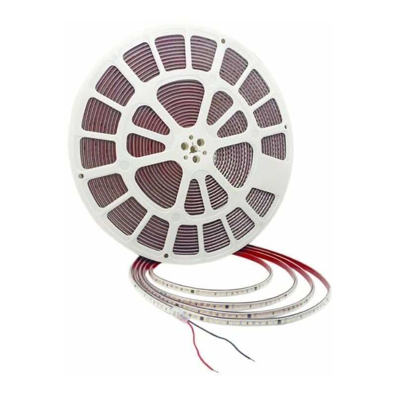 Ruban led 220V 2835 120LED/m 25M Recoupable 10cm IP65 - Blanc Chaud 2300K - 3500K Silamp