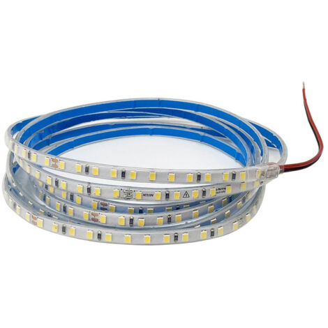 Ruban LED 220V AC 50M 5mm 2835 IP65 120LED/M - Blanc Neutre  - SILUMEN