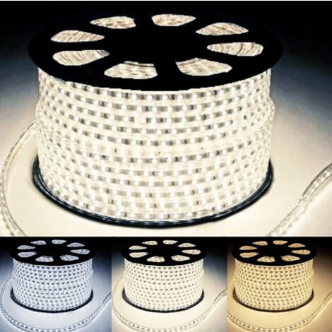 Ruban LED 220V Recoupable 50M IP65 2835 120LED/m