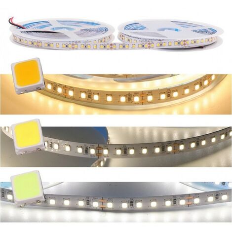 Ruban LED 24V DC - 18W/m - Monochrome - 10mm - IP20 - Rouleau de