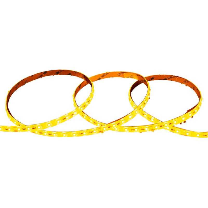 Ledkia - Ruban led 24V dc Dimmable SMD2835 140 LED/m 5m IP65 Largeur 10mm Coupe tous les 100cm Dim to Warm Seleccionable (Super Cálido - Cálido)