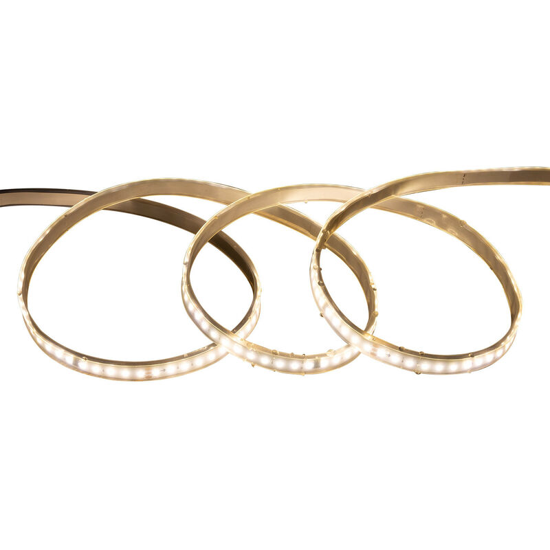 Ruban led 24V dc Monochrome Digital spi 120LED/m 10m IP67 Largeur 10mm Coupe tous les 10cm Blanc Chaud 3000K 120º