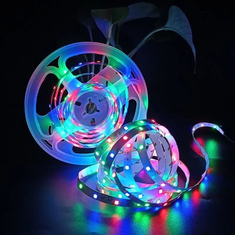 Ruban led 36W DC12V 60 LED/m 5m rgb + Adaptateur Secteur et Contrôleur Silumen