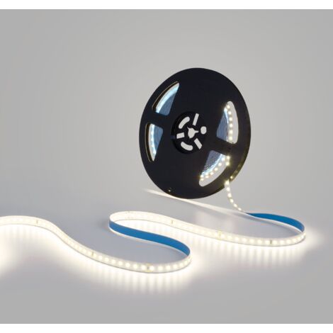 Ruban LED 48V DC - Monochrome - 12W/m - 10mm - 10 mètres - - Blanc Neutre