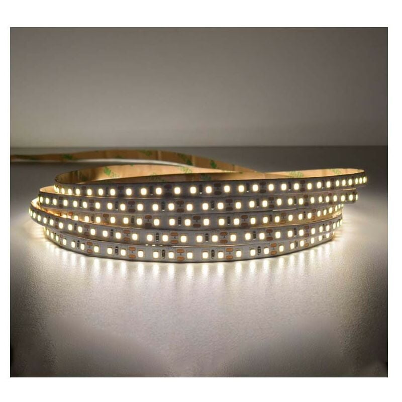 Ruban led 5 watts /m Blanc - Rouleau 5M 12V Miidex Lighting® blanc-neutre-4000k - non-etanche-ip20