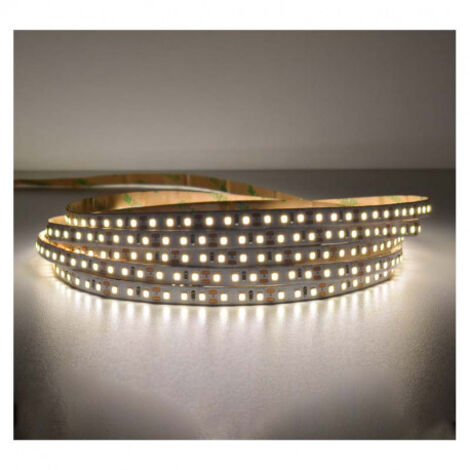 Ruban LED 5 watts /m Blanc - Rouleau 5M 12V Miidex Lighting®  blanc-neutre-4000k - non-etanche-ip20