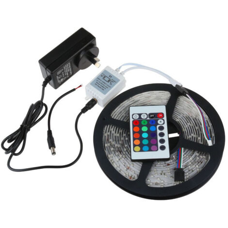 Ruban Led 5050 Flexible 5m Adhésif éclairage Interne Externe Ip65