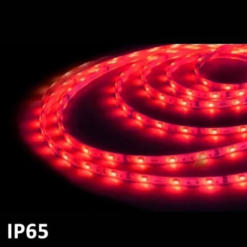 GSC - Ruban led 5m rouge SMD5050 7.2W / m IP65 24V 1504595