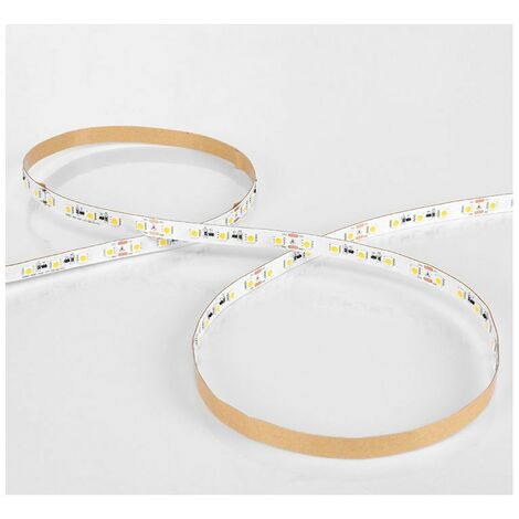 Ruban LED 9 watts /m - 120 LED/m Blanc  - Rouleau 5M 12V Miidex Lighting®  blanc-neutre-4000k - non-etanche-ip20