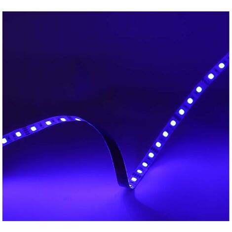 Ruban LED 9 watts /m RGB - Rouleau 5M 12V Miidex Lighting®  gaine-silicone-ip54