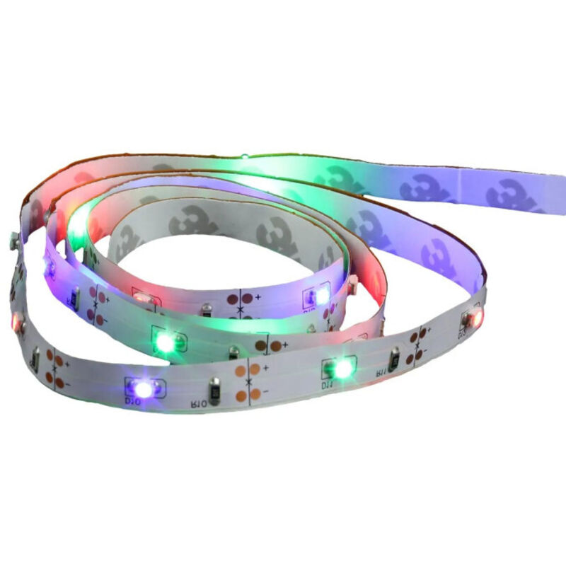 Ruban led à Piles 100cm Multicolore