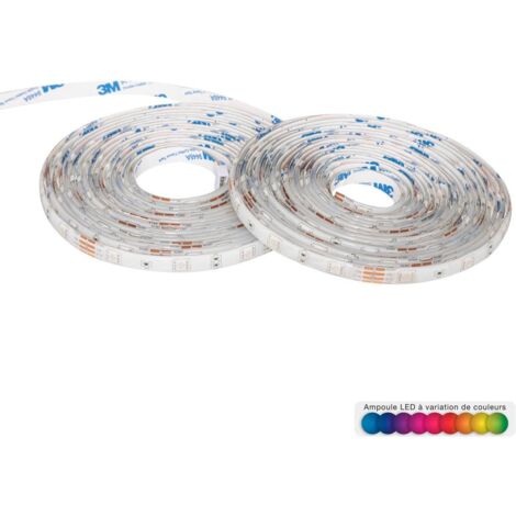 Ruban LED à variation de couleurs 300 LED sur 10M avec Télécommande - Atmosphera