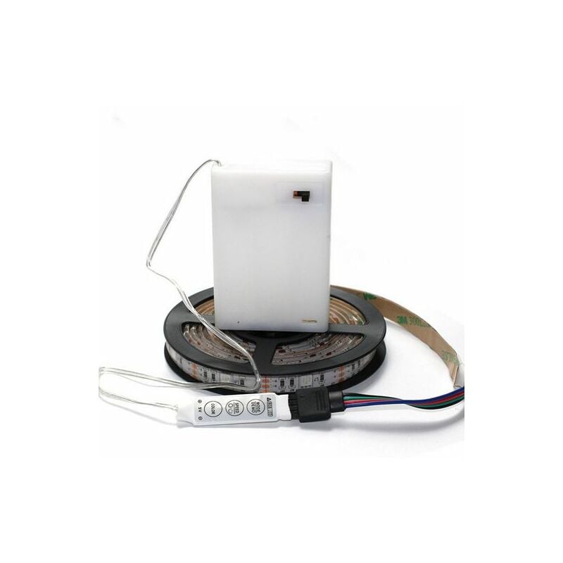 Ruban led, Bande led, led Stripe Changement de couleur, manuel trois boutons, étanche, 0.5M Kinsi