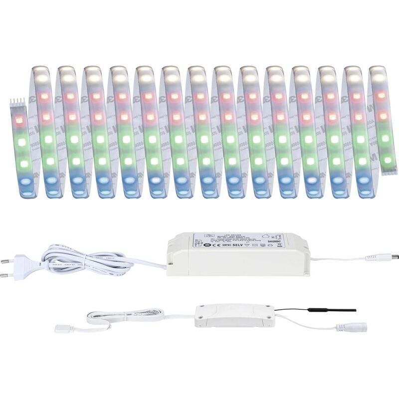 78885 Ruban led (Base) avec connecteur mâle 24 v 5 m rvbb 1 set W485412 - Paulmann