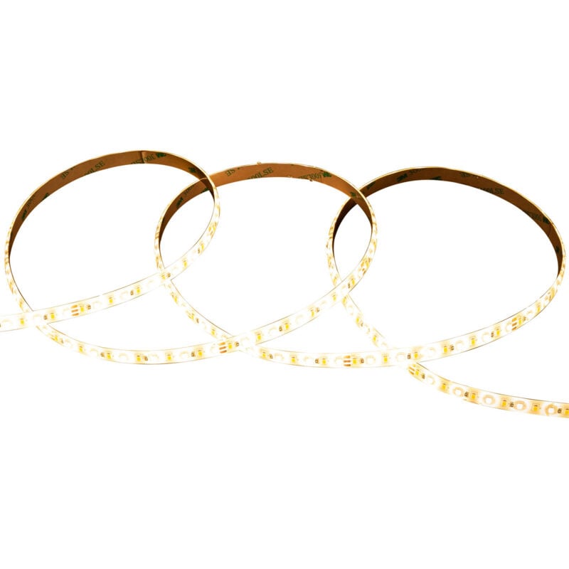 Ledkia - Ruban led cct 24V dc SMD2835 60LED/m 5m IP65 Largeur 10mm Coupe 5cm Sélectionnable (chaud-neutre-froid)